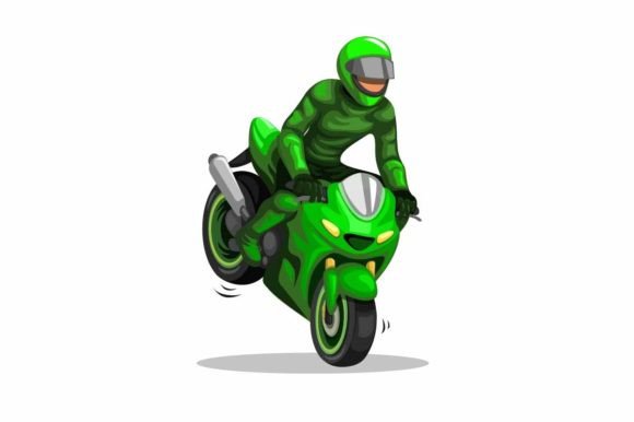 Download Motorsport Rider Freestyle Stoppie Trick - Premium Resources