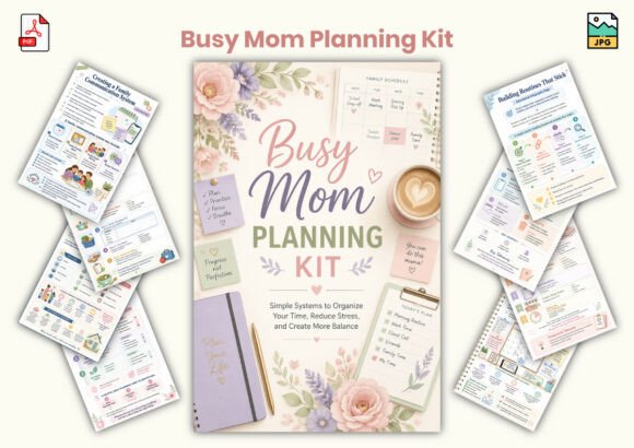 Download Busy Mom Planning Kit - Planning Collection