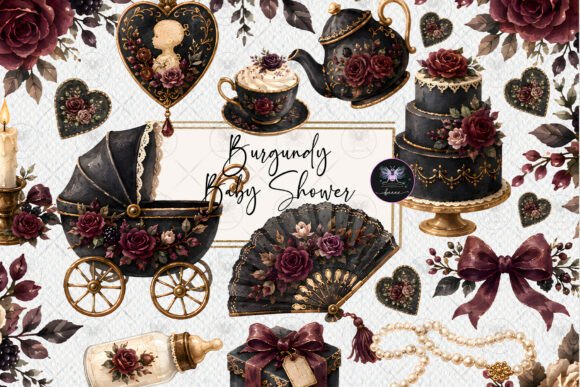Download Burgundy Mocha Baby Clipart - Baby clipart Collection