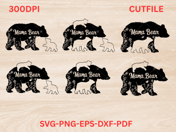 Download Mama Bear Svg Bundle, Mother's Day - Mama bear svg Collection