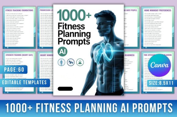 Download 1000+ Fitness Planning AI Prompts - Planning Collection