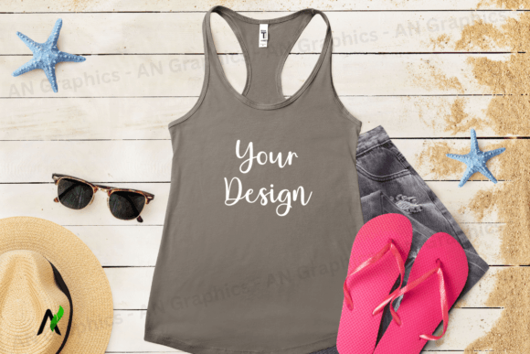Download New Next Level 1533 Tank Top Mockup 020 - Premium Bundle