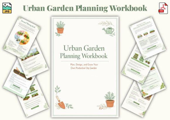 Download Urban Garden Planning Workbook - Planning Collection