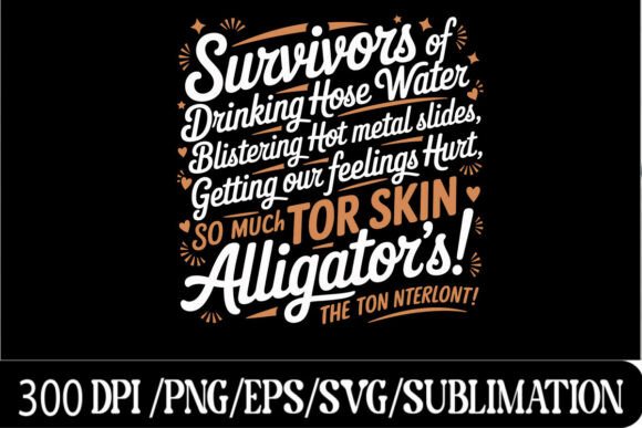 Download "Survivors of Childhood Fun SVG Design" - Childhood fun Collection